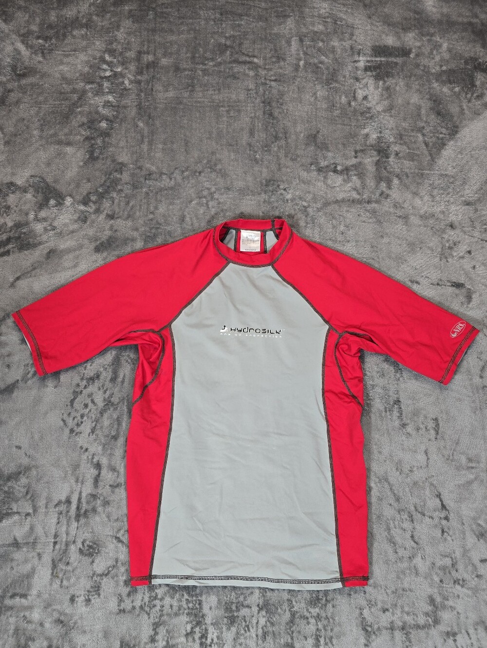 NRS Hydrosilk UV Protection Swim Rash Guard Performance Shirt Size Large Red
